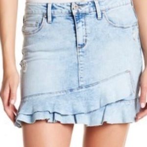 Jessica Simpson Jean mini skirt